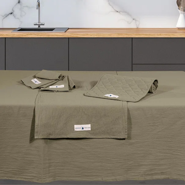Τραπεζομάντηλο (140x180) Greenwich Polo Club Essential 2460 Khaki
