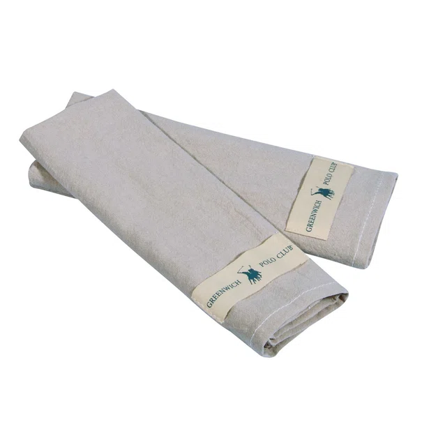 Ποτηρόπανα (Σετ 2τμχ) Greenwich Polo Club Essential 2638 Grey