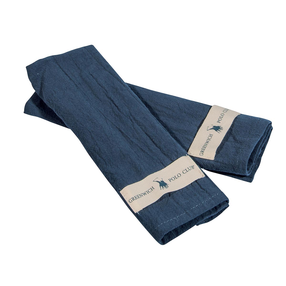 Ποτηρόπανα (Σετ 2τμχ) Greenwich Polo Club Essential 2643 Blue