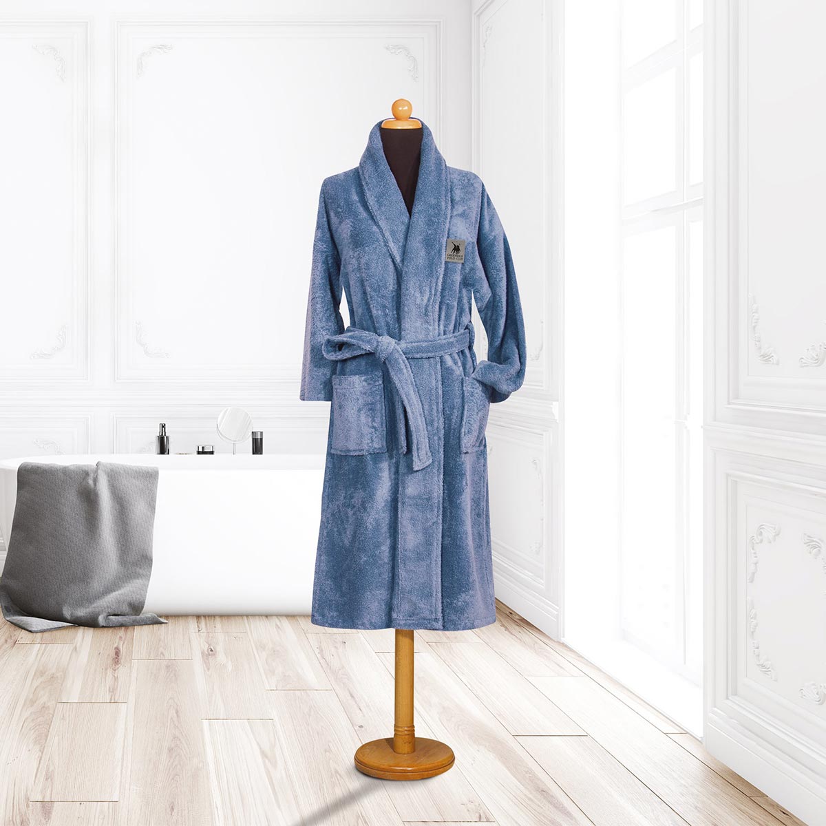 Μπουρνούζι Greenwich Polo Club Cozy 3205 Ciel