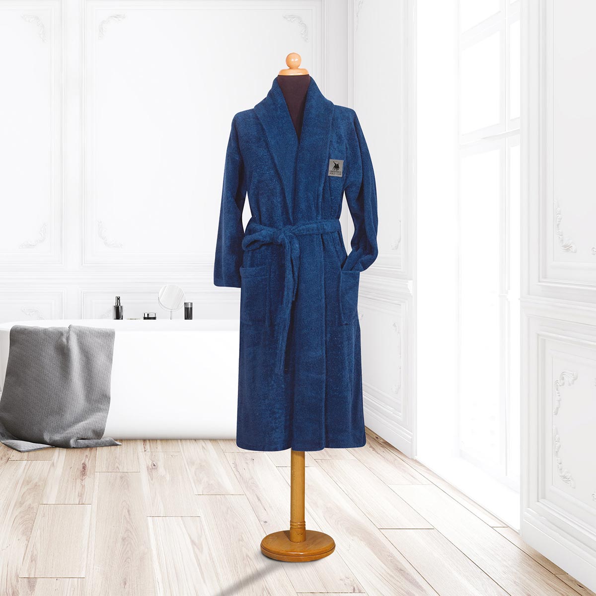 Μπουρνούζι Greenwich Polo Club Cozy 3206 Blue