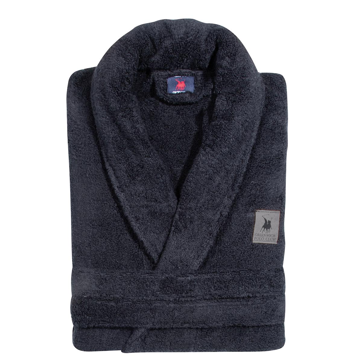 Μπουρνούζι Greenwich Polo Club Cozy 3204 Black Λευκά Είδη Μπάνιου Μπουρνούζια Ανδρικά Spitishop