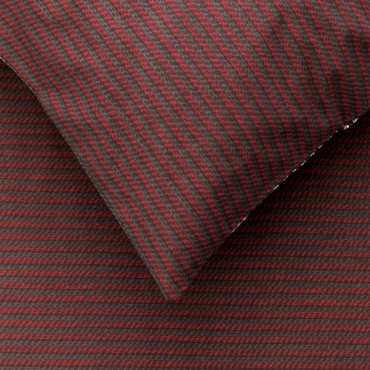 Παπλωματοθήκη Μονή (Σετ 165X245) Kocoon Komo Bordeaux Λευκά Είδη Κρεβατοκάμαρας Παπλωματοθήκες Μονές Spitishop