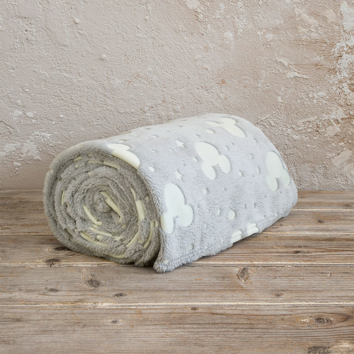 Φωσφοριζέ Κουβέρτα Fleece Κούνιας (110X140) Kocoon Baby Chip Βρεφικά Προίκα Μωρού Κουβέρτες Βρεφικές Spitishop