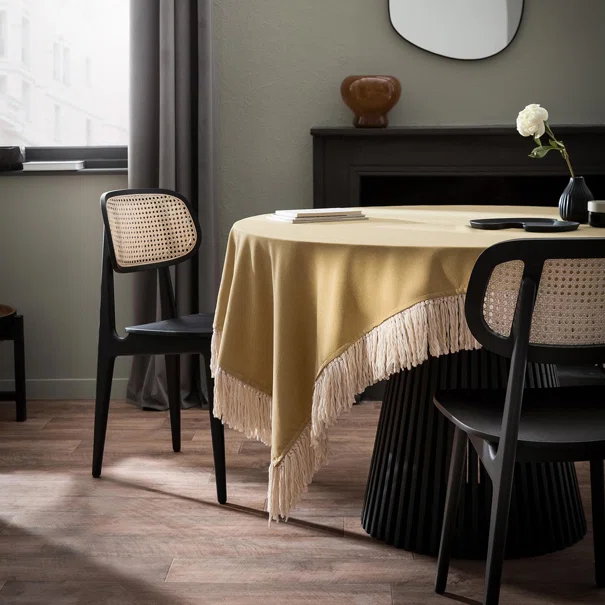 Τραπεζομάντηλο (165x165) Gofis Home Cersei Champagne Gold 453/37