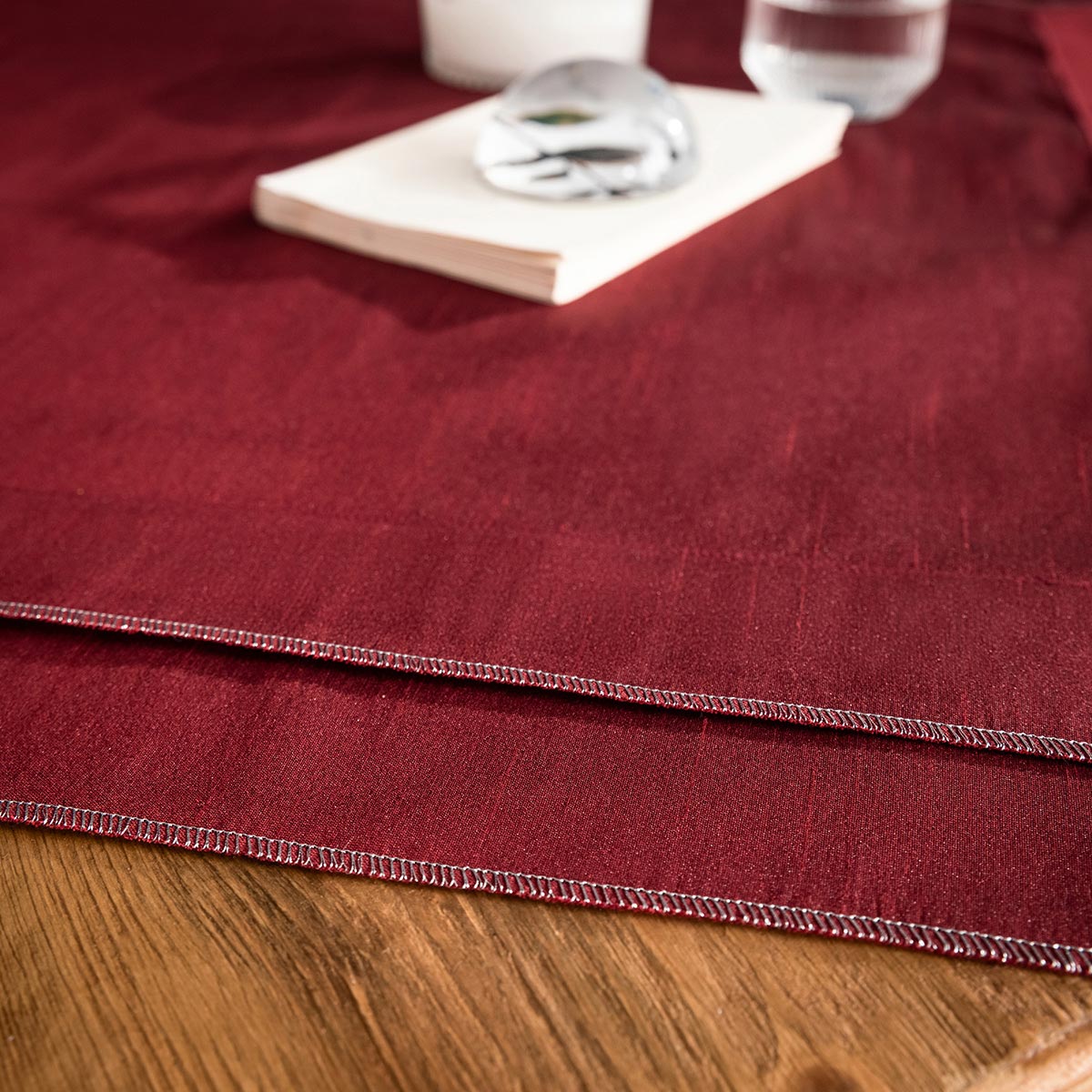 Καρέ (85X85) Gofis Home Gwenyth Pomegranate 426 51 Λευκά Είδη Σαλονιού Κουζίνας & Spitishop