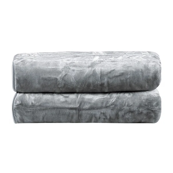 Κουβέρτα Βελουτέ Ημίδιπλη (180x220) Kentia Loft Notte 22 Light Grey