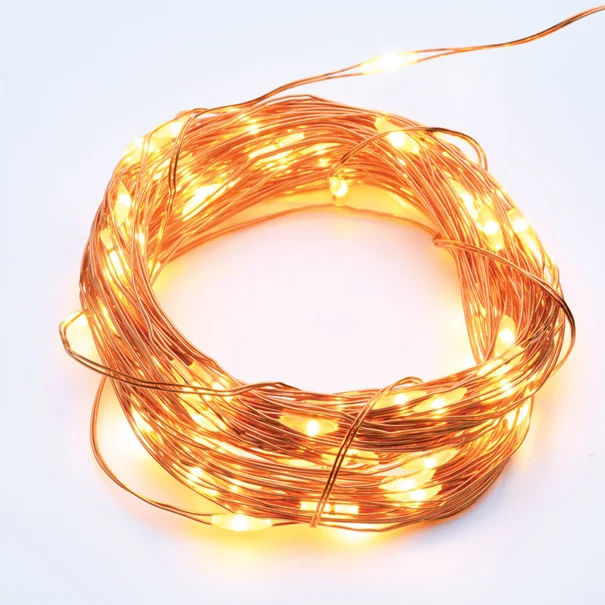 Διακοσμητική Γιρλάντα Μπαταρίας Με 20 LED Φωτάκια Aca Pearl X0120121