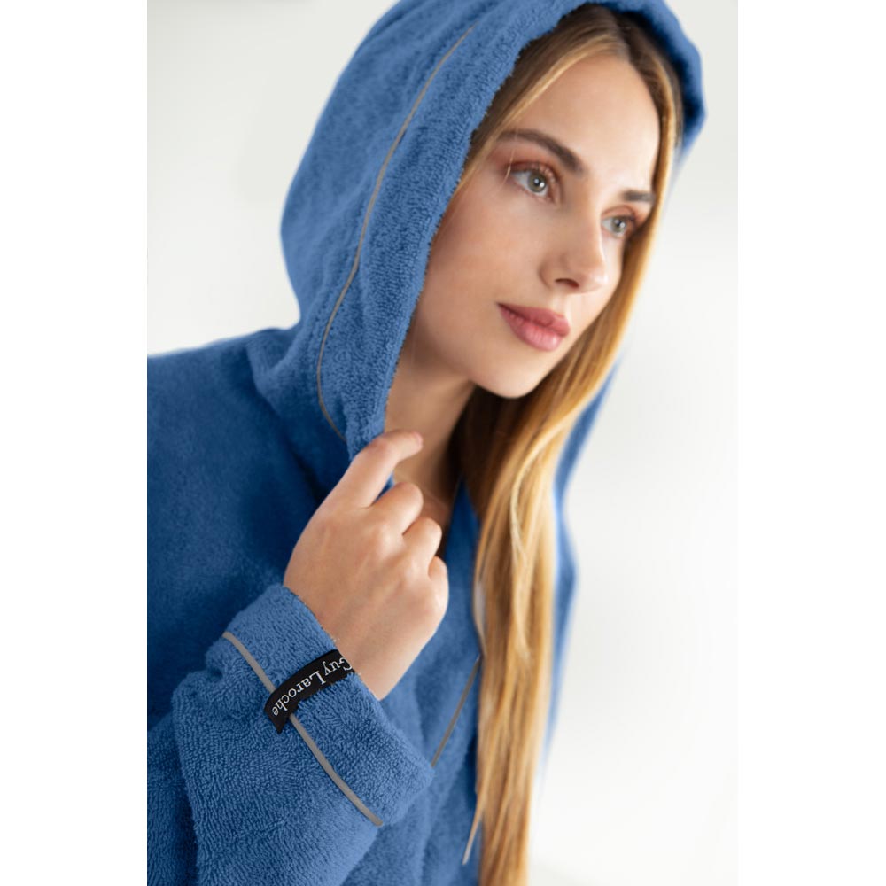 Μπουρνούζι Guy Laroche Casual Blue Λευκά Είδη Μπάνιου Μπουρνούζια Ανδρικά Spitishop