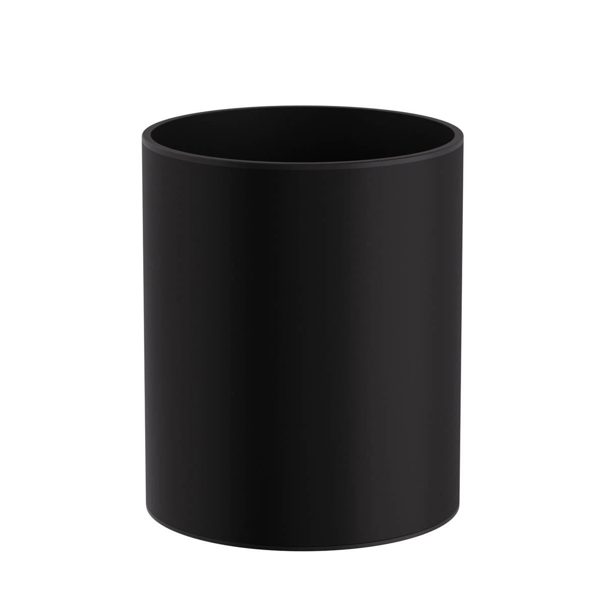 Καλάθι Απορριμμάτων (Φ20x24) Pam & Co 6lt 2024-403 Black Matt