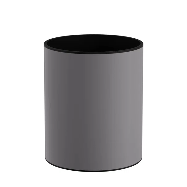 Καλάθι Απορριμμάτων (Φ20x24) Pam & Co 6lt 2024-163 Concrete Grey Matt