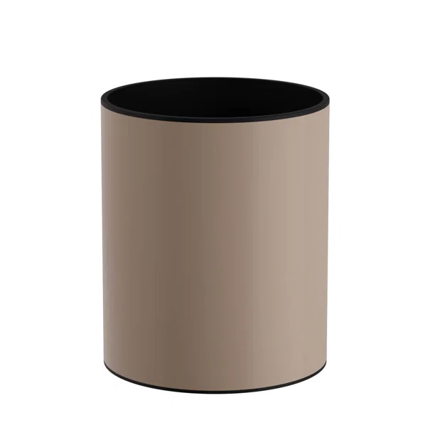 Καλάθι Απορριμμάτων (Φ20x24) Pam & Co 6lt 2024-103 Beige Matt