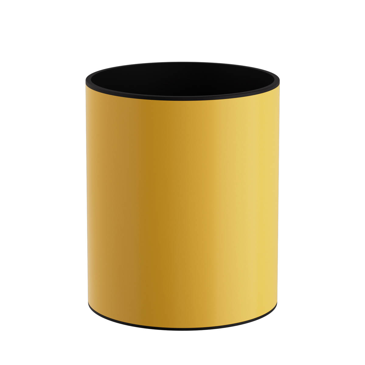 Καλάθι Απορριμμάτων (Φ20x24) Pam & Co 6lt 2024-603 Yellow Matt