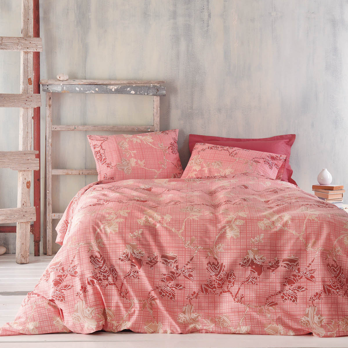 Παπλωματοθήκη Υπέρδιπλη (Σετ 225x250) Rythmos Next Doca Pink