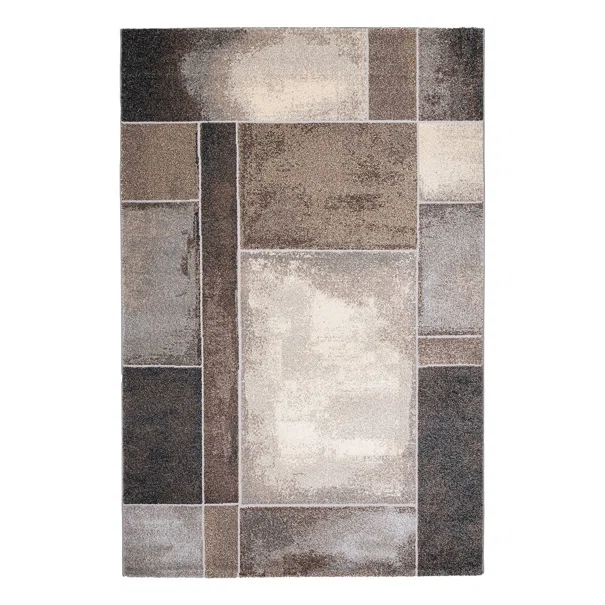 Χαλί Διαδρόμου (80x150) Βιοκαρπέτ Alva 4697A/75 D.Vison Beige