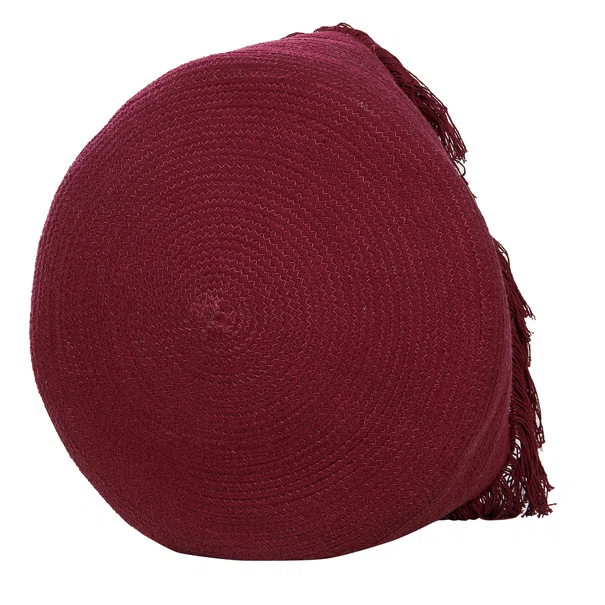 Καλάθι Αποθήκευσης (Φ45x30) Lorena Canals Fringes Savannah Red