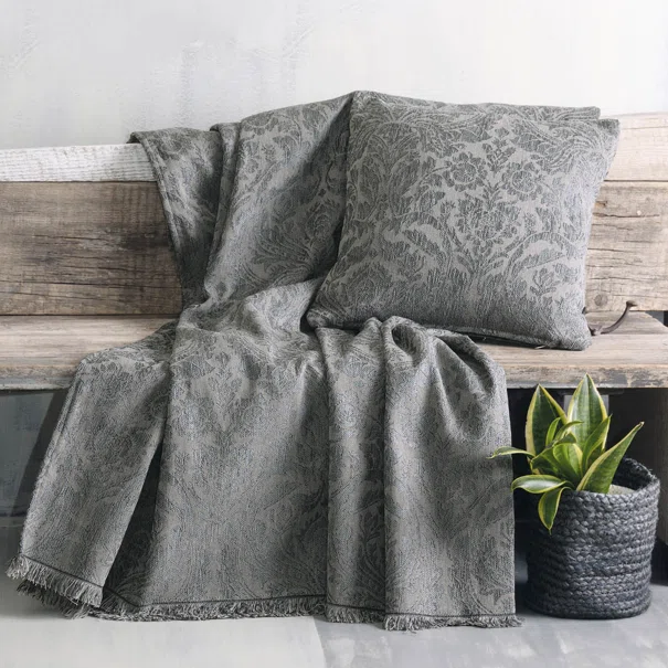 Ριχτάρι Καναπέ Τετραθέσιου (180x330) Rythmos Vilano Dark Grey