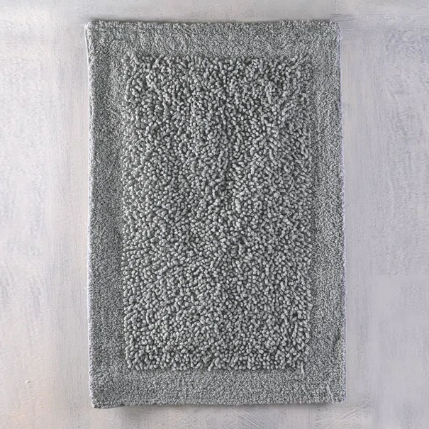 Πατάκι Μπάνιου (60x90) Rythmos Rimmon Grey