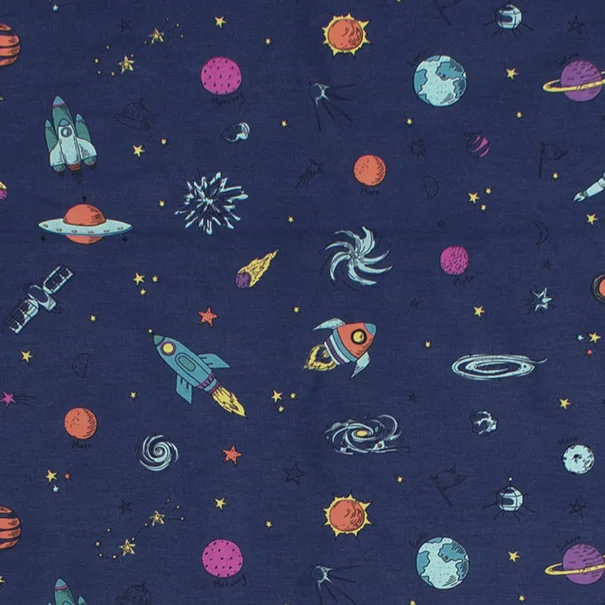 Πάπλωμα Μονό (160x240) Dimcol Space 189 Blue