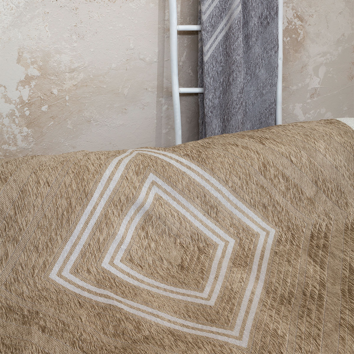 Ριχτάρι Καναπέ Τριθέσιου (180x300) Nima Living Amara Beige