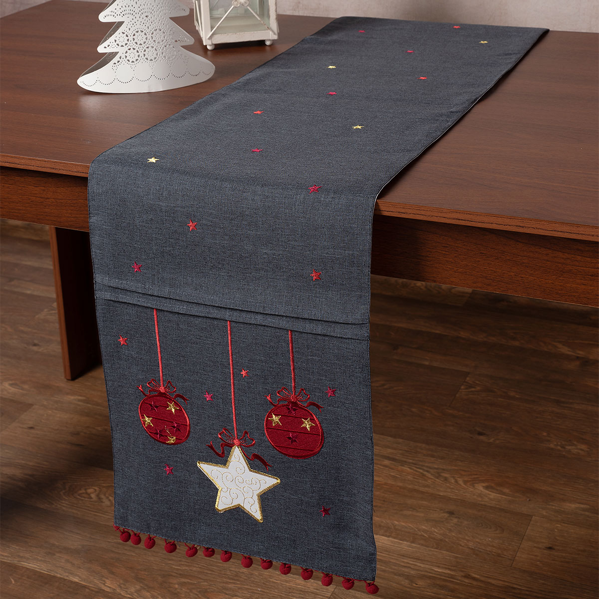 Χριστουγεννιάτικη Τραβέρσα (35x175) Silk Fashion NW343 10300908