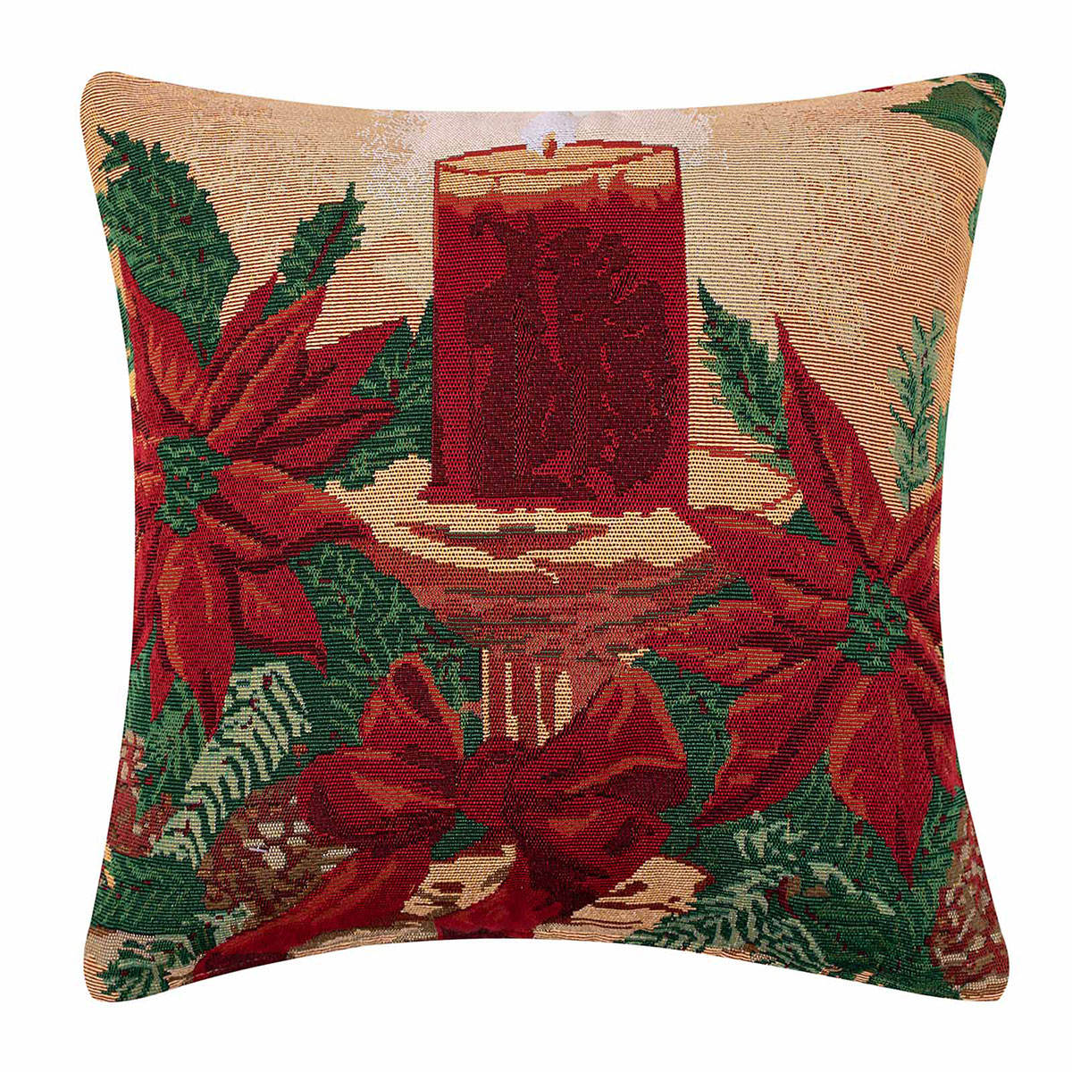 Χριστουγεννιάτικη Μαξιλαροθήκη (45x45) Silk Fashion W351-131