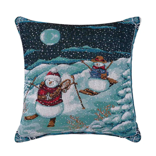 Χριστουγεννιάτικη Μαξιλαροθήκη (45x45) Silk Fashion Xmaspillow1