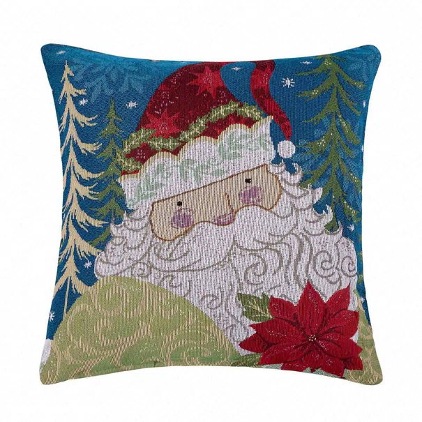 Χριστουγεννιάτικη Μαξιλαροθήκη (45x45) Silk Fashion Xmaspillow2