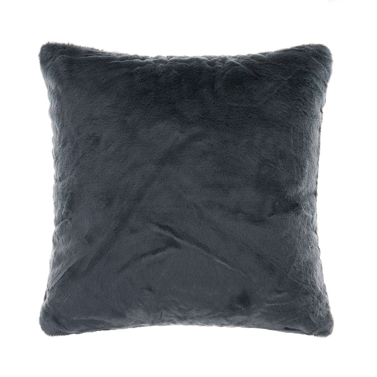 Διακοσμητική Μαξιλαροθήκη Γούνινη (45x45) Silk Fashion NX202 Anthracite