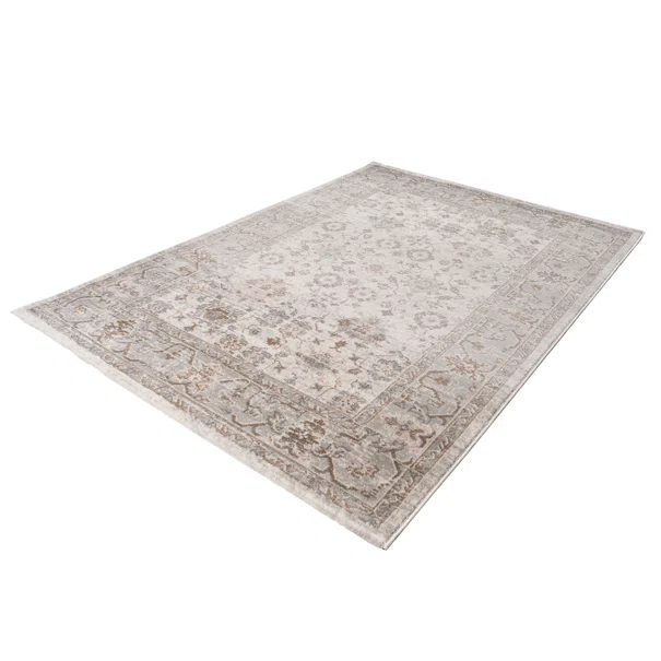 Χαλί (160x230) Polcarpet Estia 2571 D.Grey/White