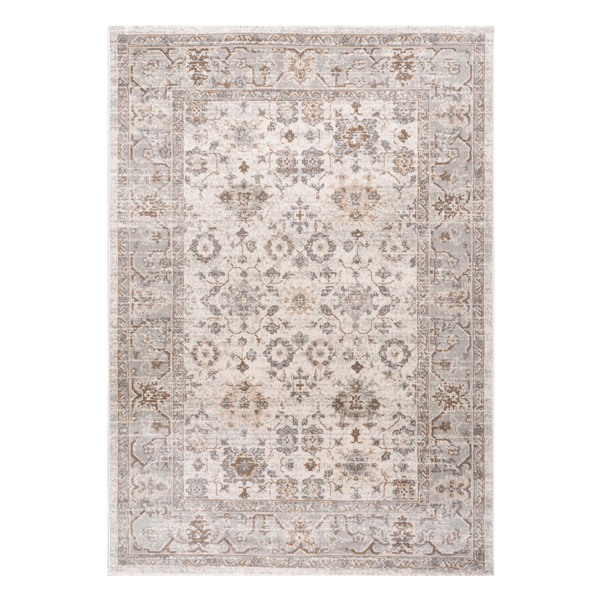 Χαλί (200x290) Polcarpet Estia 2571 D.Grey/White