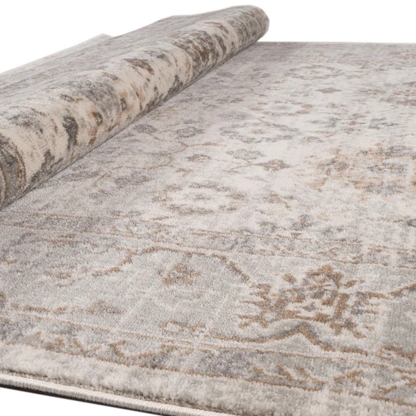 Χαλί (200x290) Polcarpet Estia 2571 D.Grey/White
