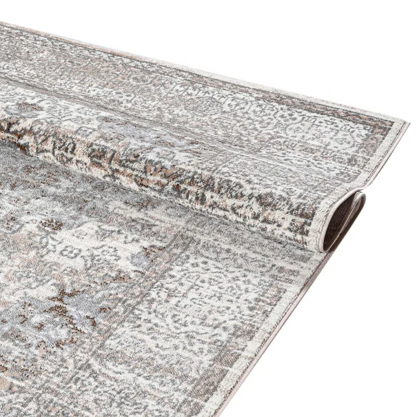 Χαλί (160x230) Polcarpet Estia 2478 L.Grey/White