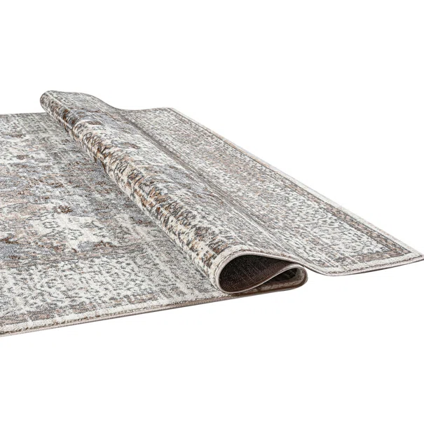 Χαλί (160x230) Polcarpet Estia 2478 L.Grey/White