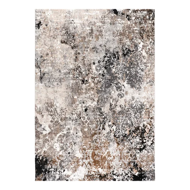 Χαλί (200x290) Polcarpet Estia 4871 Black/Beige