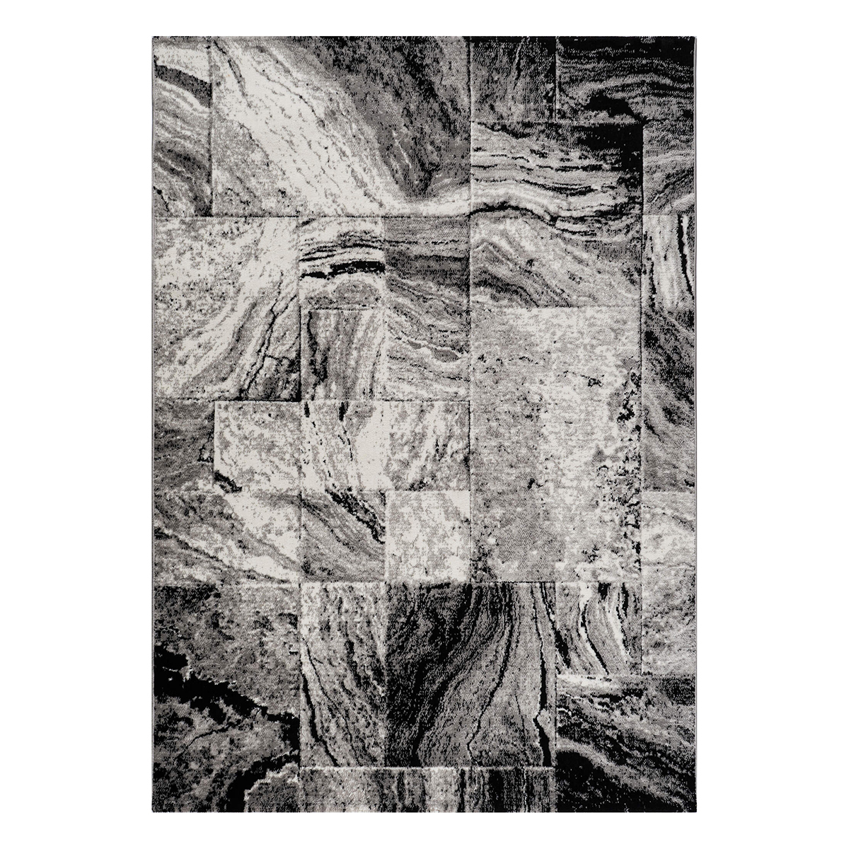 Χαλί (200X290) Polcarpet Estia 9623 Grey Χαλιά Σαλονιού Χειμερινά Μοντερνα Spitishop