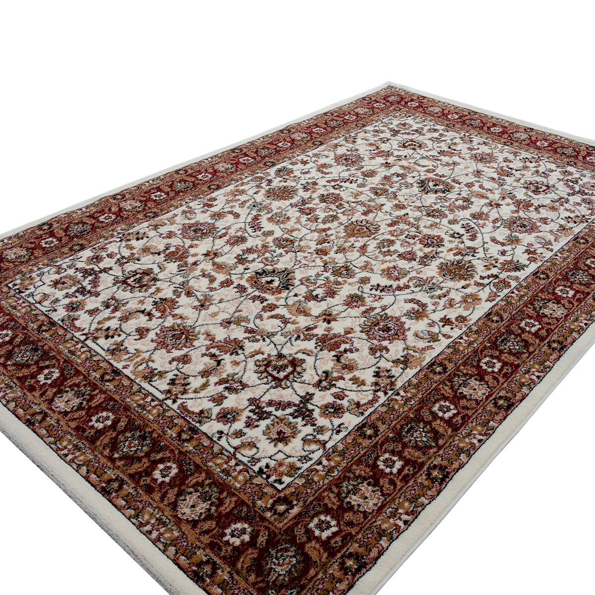 Χαλί (133X190) Polcarpet Focus 9207 Cream Χαλιά Σαλονιού Χειμερινά Κλασικά Spitishop