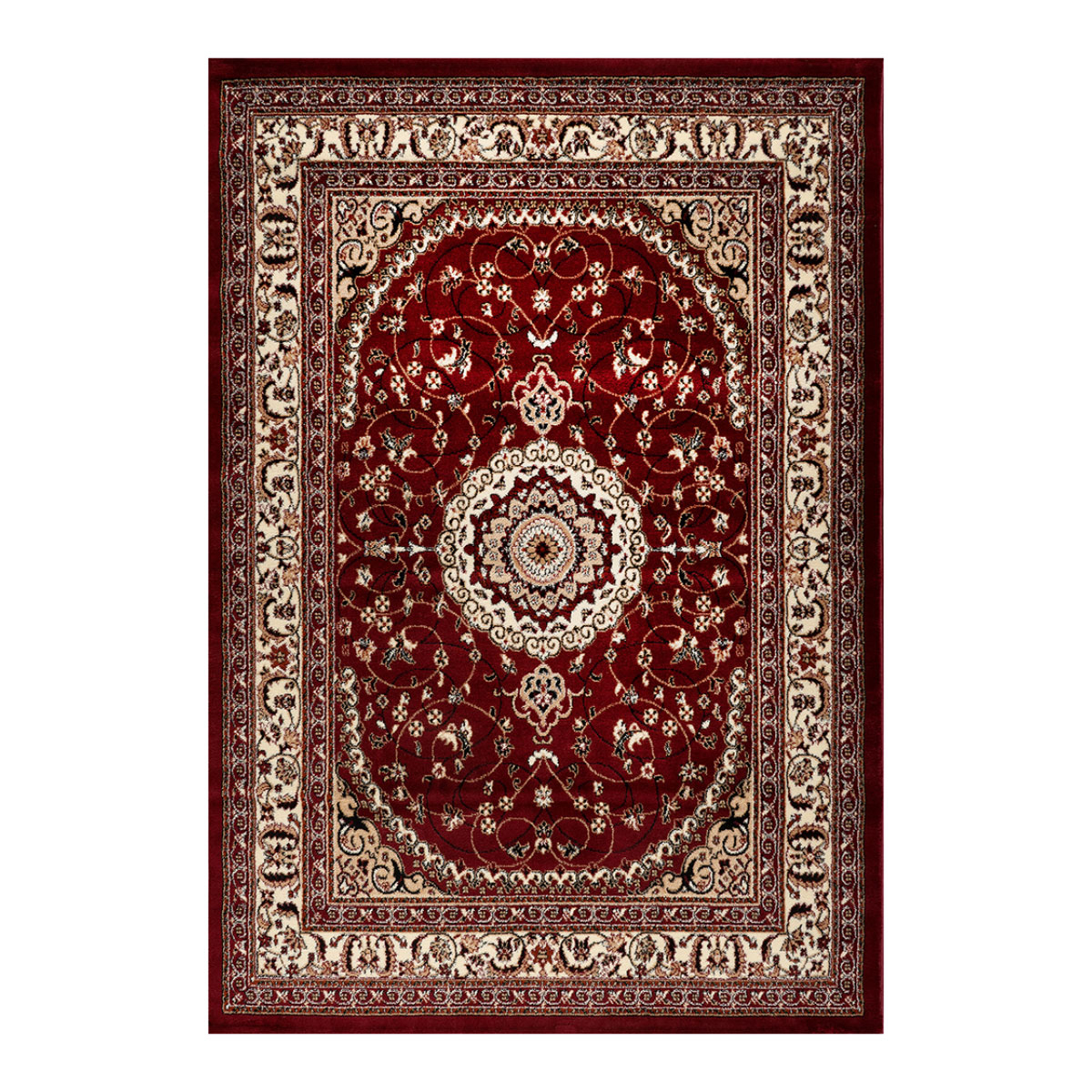 Χαλί (200X290) Polcarpet Focus 9209 Red Χαλιά Σαλονιού Χειμερινά Κλασικά Spitishop