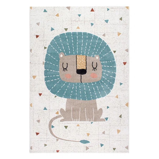 Παιδικό Χαλί (160x230) Polcarpet Carousel Dream 9908 Beige Lion