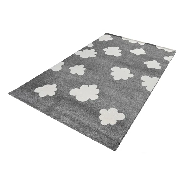 Παιδικό Χαλί (133x190) Polcarpet Star 4594 L.Grey
