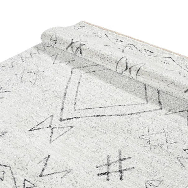 Χαλί (160x230) Polcarpet Mystic Kilvana 3650 Silver/L.Grey