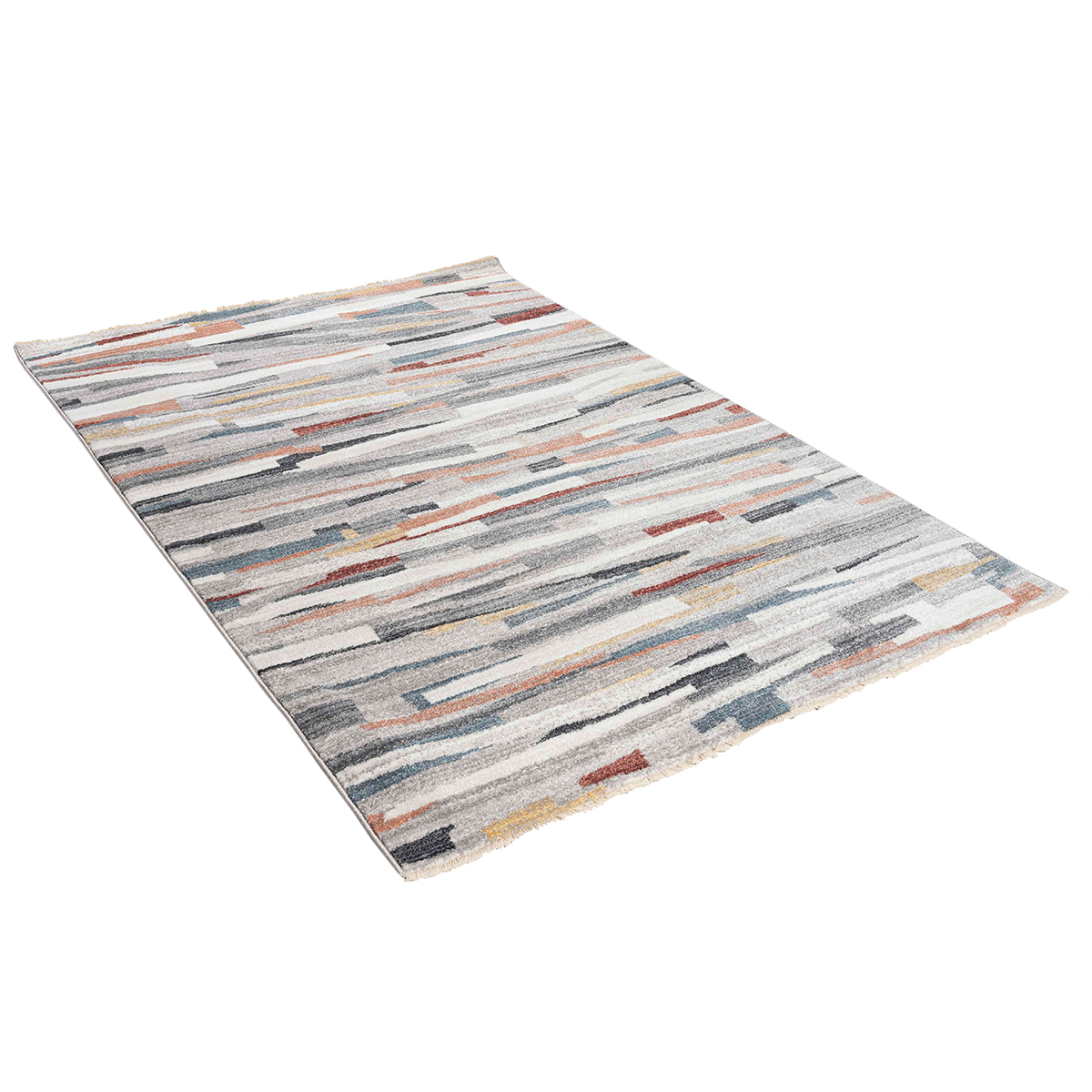 Χαλί (200X290) Polcarpet Mystic Kilvana 4264 L Grey Rose Χαλιά Σαλονιού Χειμερινά Μοντερνα Spitishop