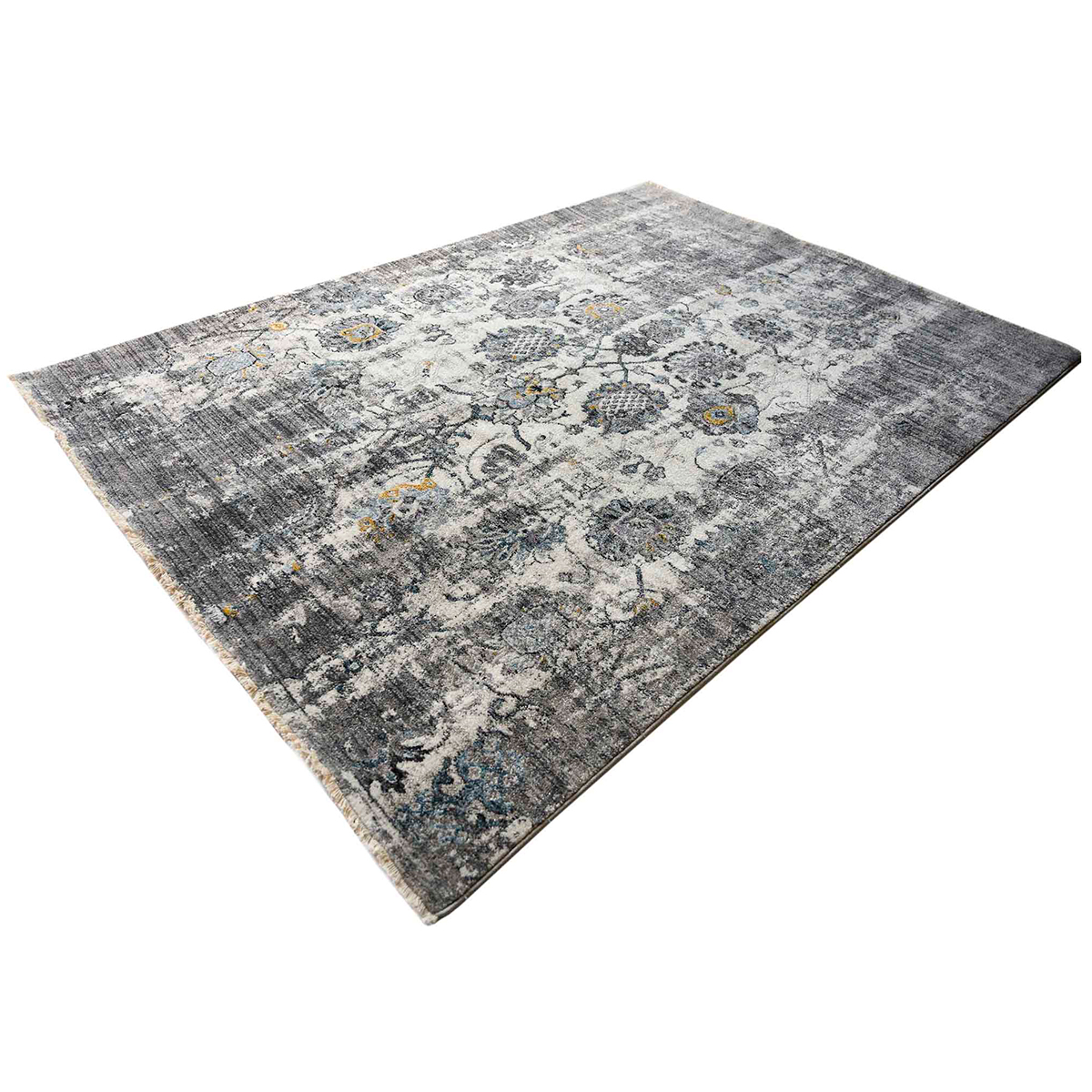 Χαλί (160X230) Polcarpet Mystic Kilvana 3612 Silver Χαλιά Σαλονιού Χειμερινά Spitishop
