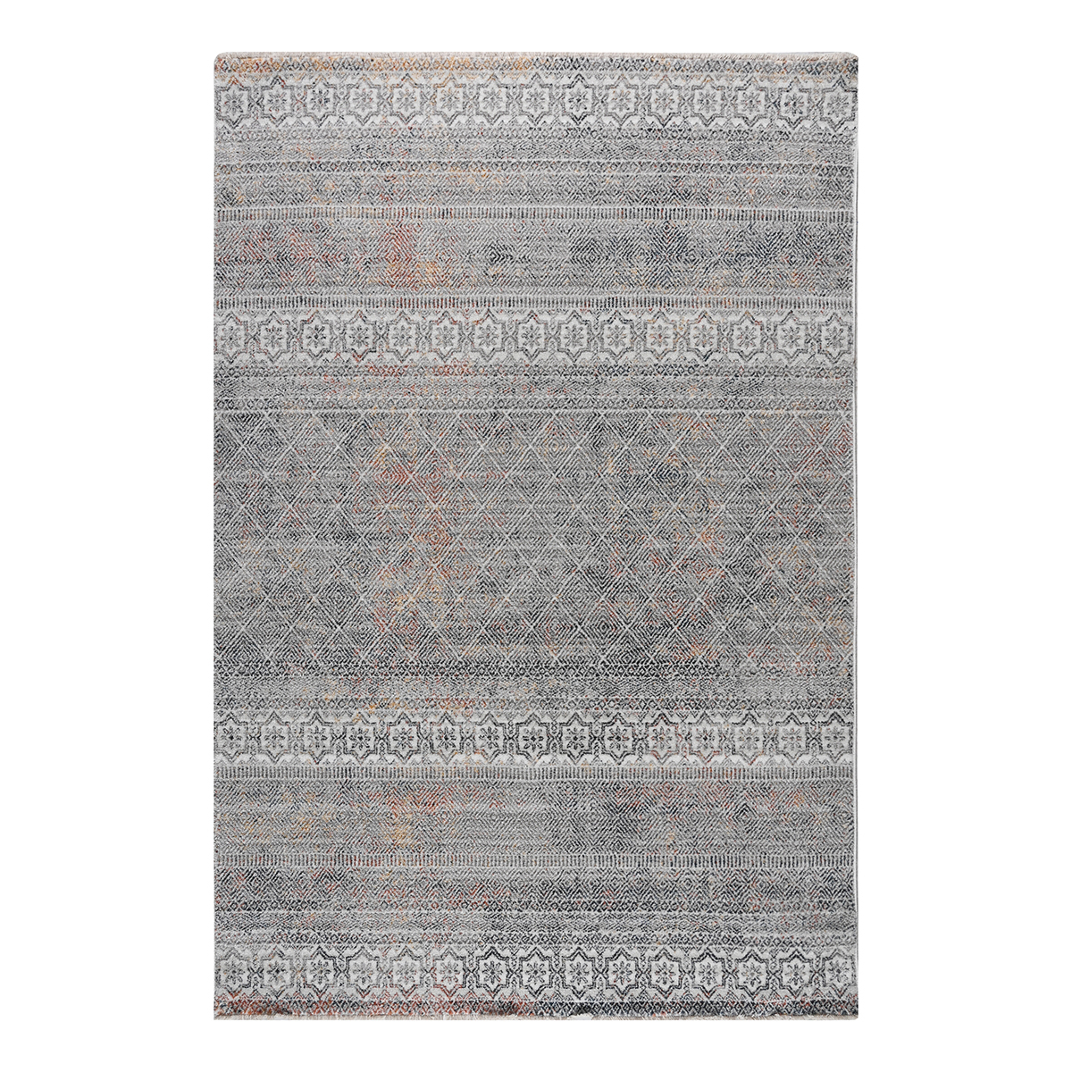 Χαλί (160X230) Polcarpet Mystic Kilvana 4844 Cream Grey Χαλιά Σαλονιού Χειμερινά Μοντερνα Spitishop