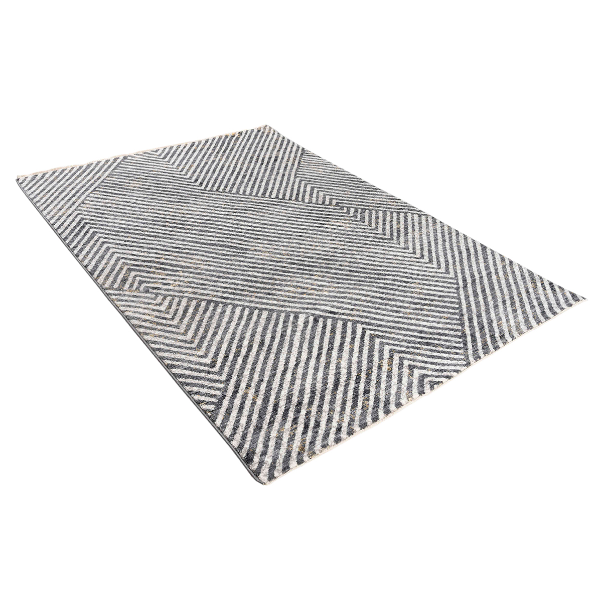 Χαλί (200X290) Polcarpet Mystic Kilvana 4105 D Grey Χαλιά Σαλονιού Χειμερινά Μοντερνα Spitishop