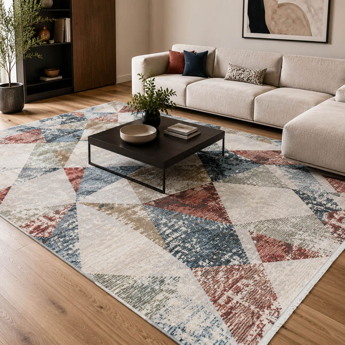 Χαλί (200x290) Polcarpet Allegra Valencia 547 L.Grey/Rose