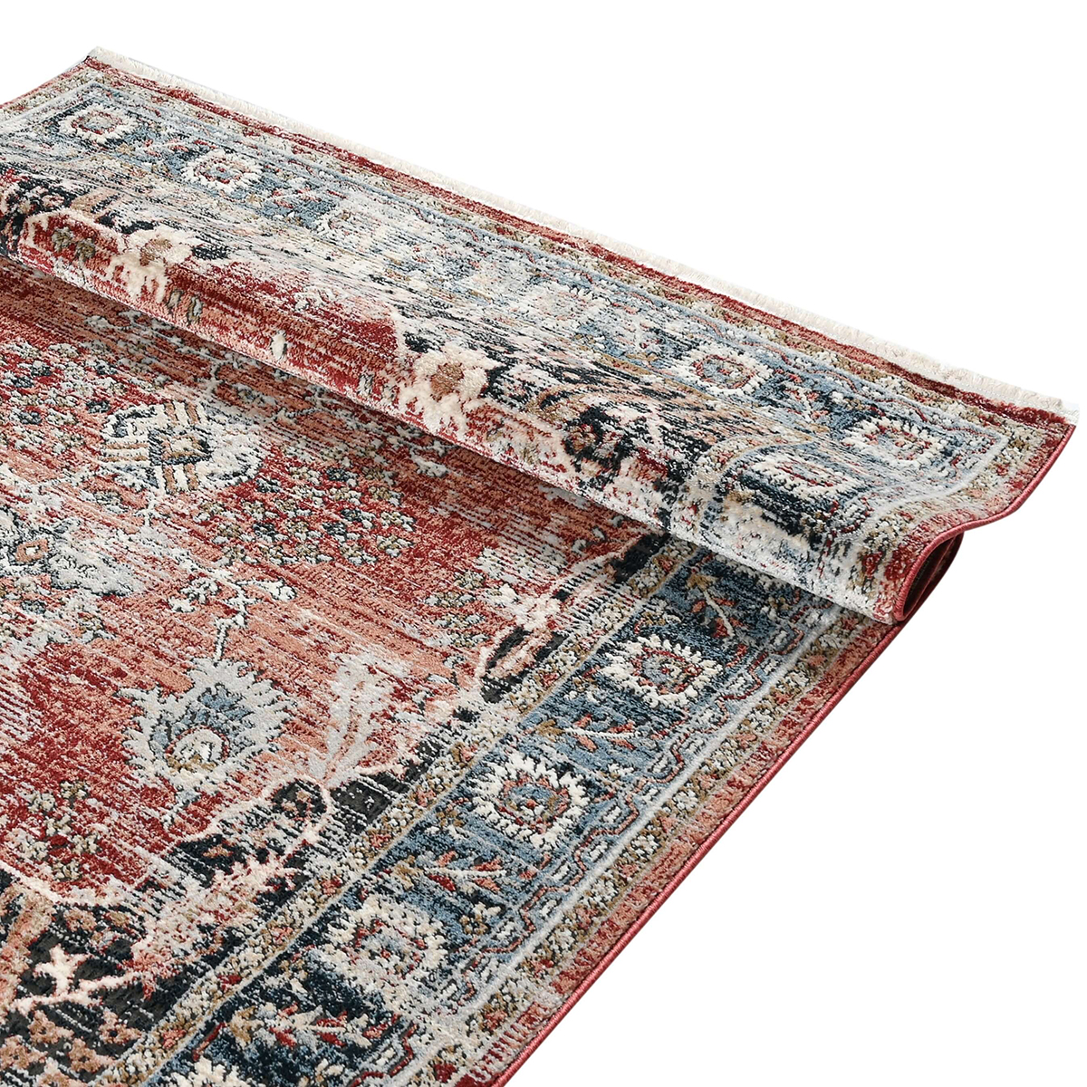Χαλί (160x230) Polcarpet Allegra Valencia 537 Rose/L.Blue