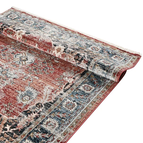 Χαλί (160x230) Polcarpet Allegra Valencia 537 Rose/L.Blue