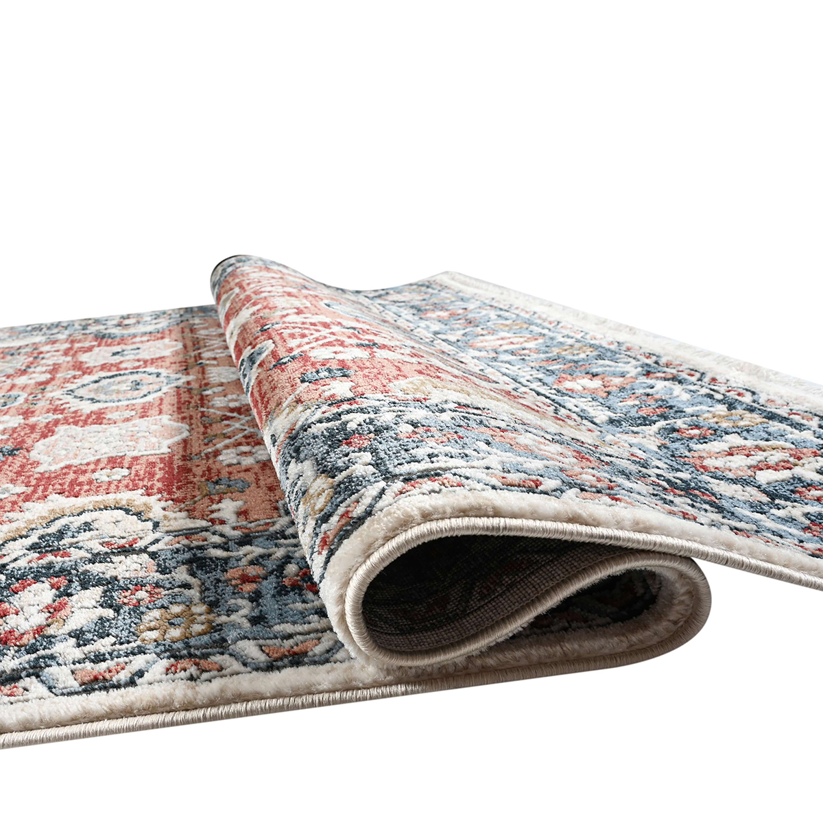 Χαλί (240X330) Polcarpet Allegra Valencia 540 Rose L Blue Χαλιά Σαλονιού Χειμερινά Κλασικά Spitishop