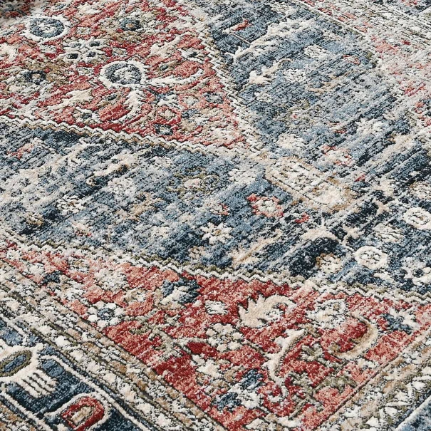 Χαλί (200x290) Polcarpet Allegra Valencia 542 L.Blue/Rose